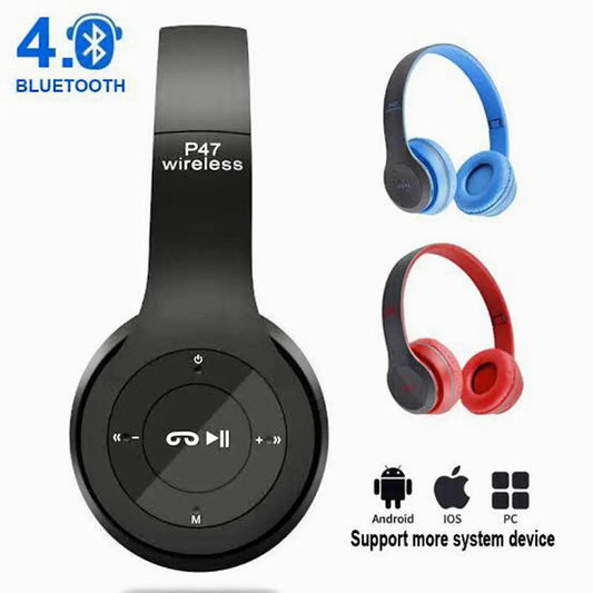 P47 Wirless Headphone - AB Techify